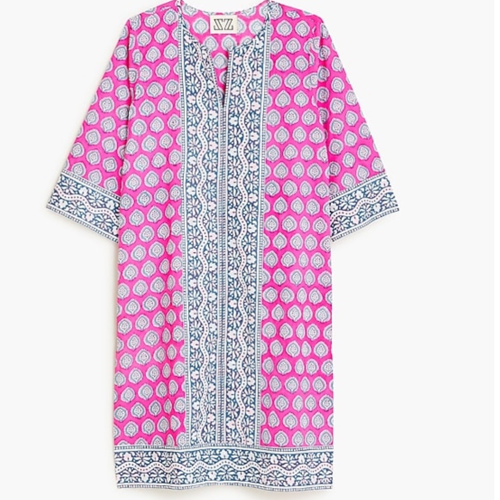 J Crew cover up dress M NWT